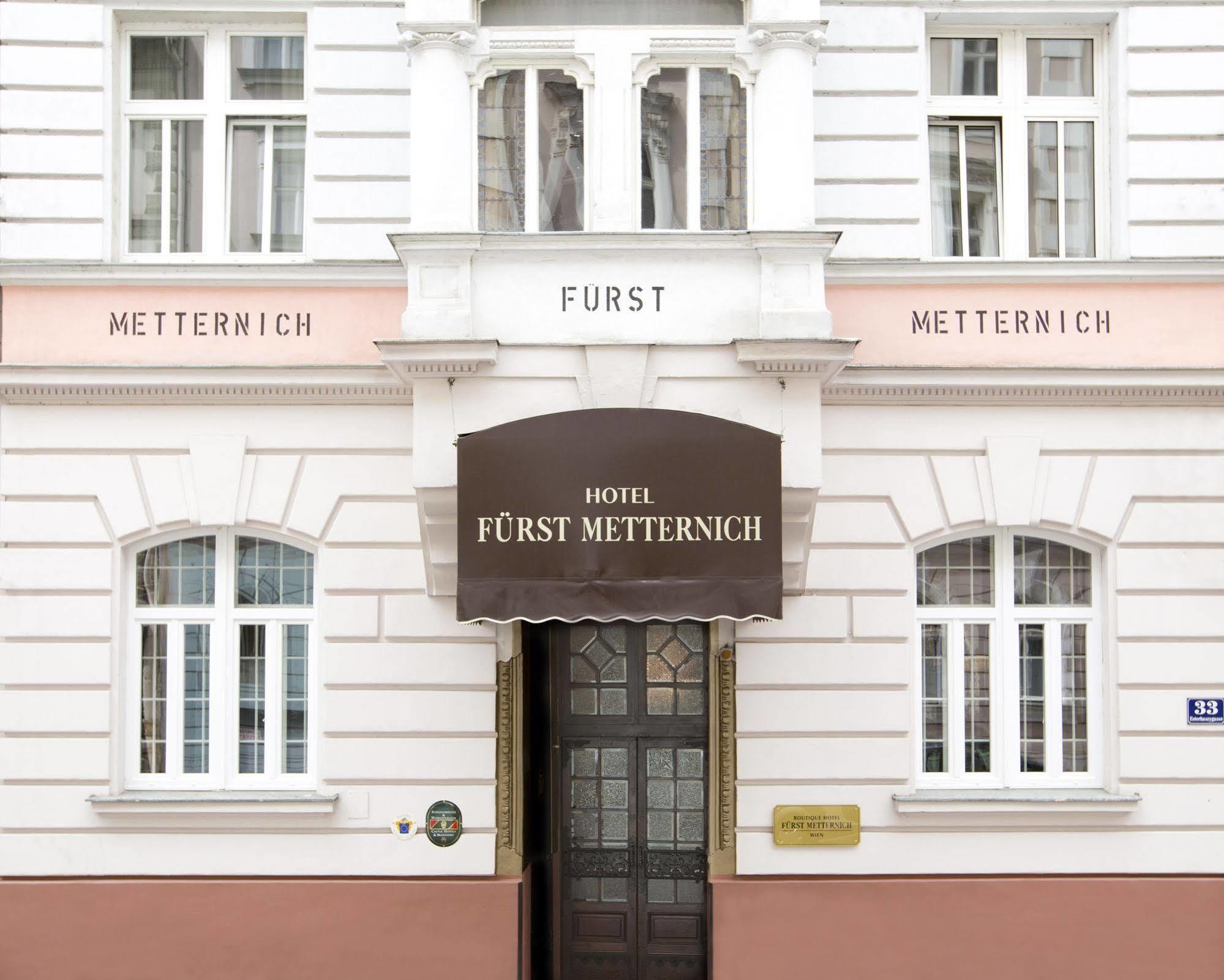Hotel Fuerst Metternich Виена Екстериор снимка